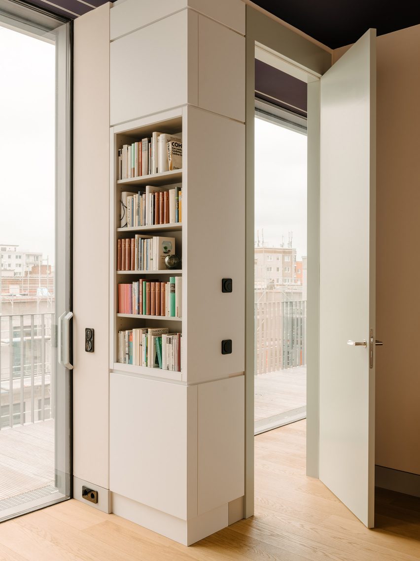 Interiors of Berlin apartment designed by Gisbert Poppler