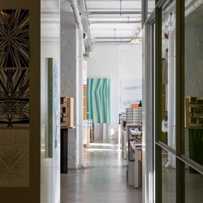 Interior of Barkow Leibinger's Berlin office