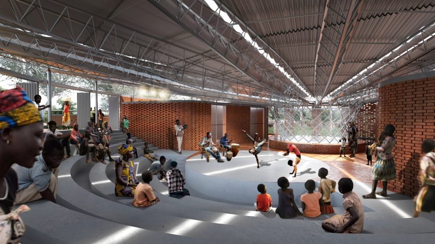 Interior of Bidi Bidi Music & Arts Centre