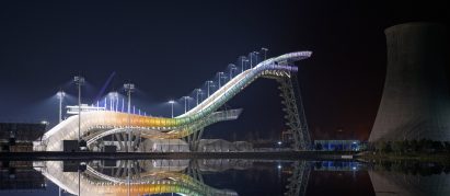 Big Air Shougang Olympic ski and snowboard jump