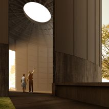 Render of Black Chapel by Theaster Gates