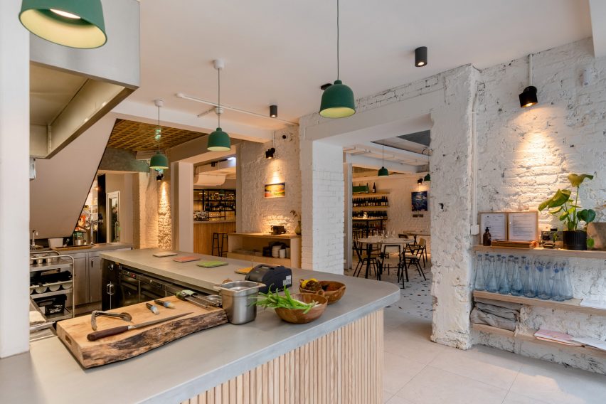 Entrance to Carousel restaurant by RISE Design Studio