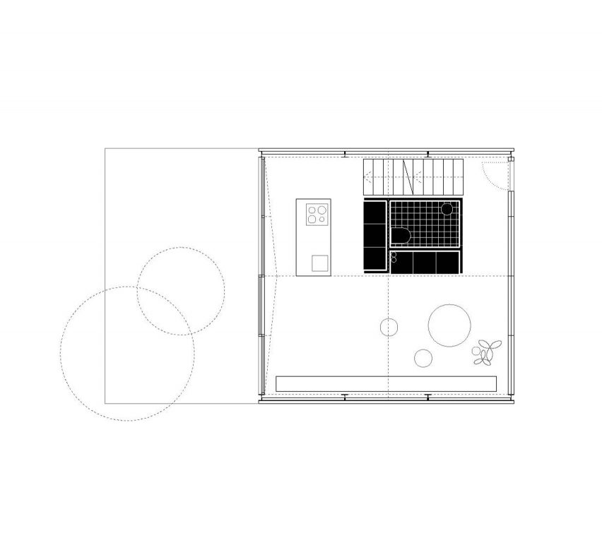 Plan of Casa Collumpio by MACH