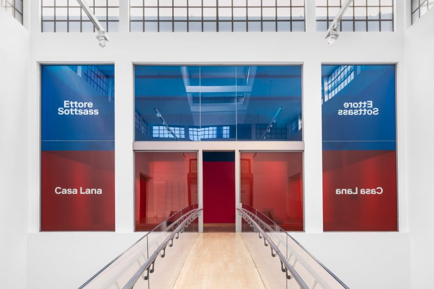 Casa Lana: Ettore Sottsass exhibition at Triennale di Milano, Italy