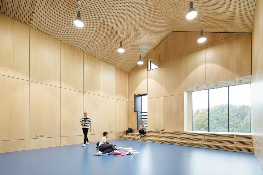 Inside Contact theatre in Manchester
