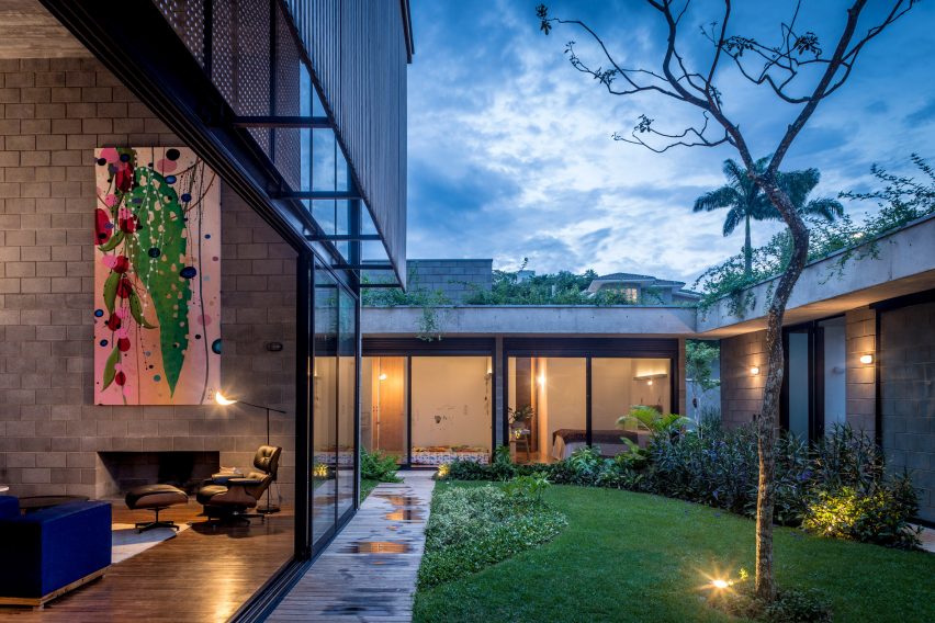 Residential courtyard