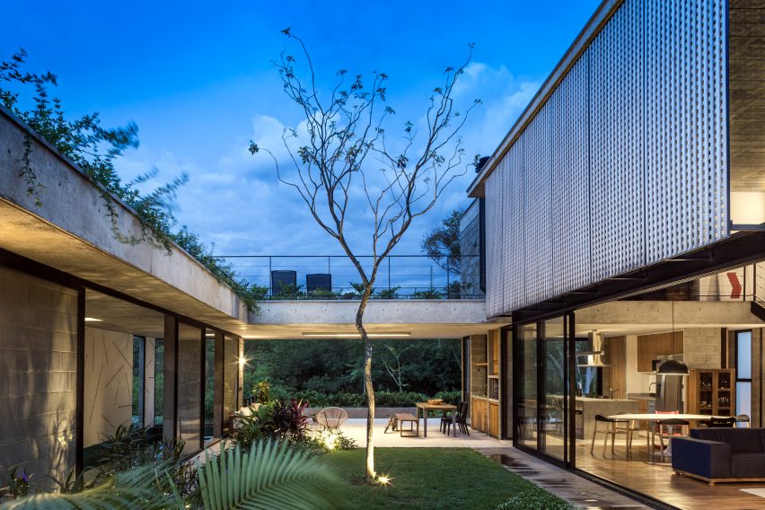 Residential courtyard