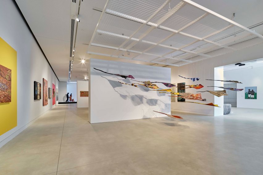 Shepparton Art Museum is a metal-clad museum that was designed by Denton Corker Marshall