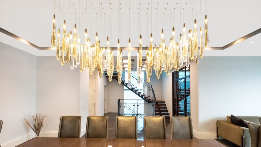 Dew pendant light by Shakuff