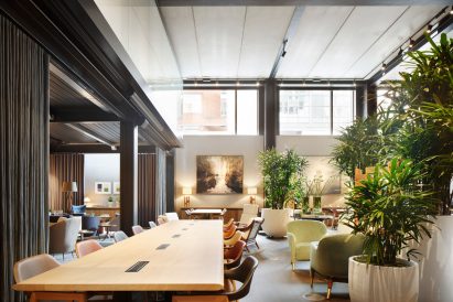 Desks in DL/78 workspace designed by MSMR Architects