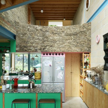 Forest House interior by AOC