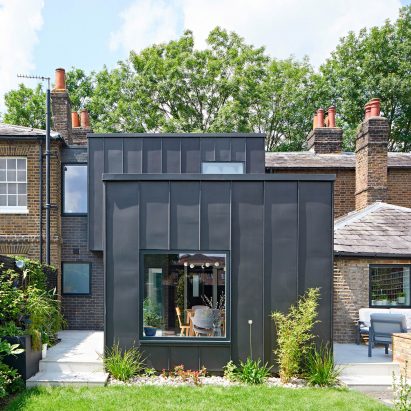 Black house extension