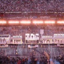 Es Devlin stage set for the Super Bowl