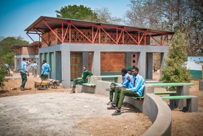 Evergreen School by Caukin Studio in Zambia