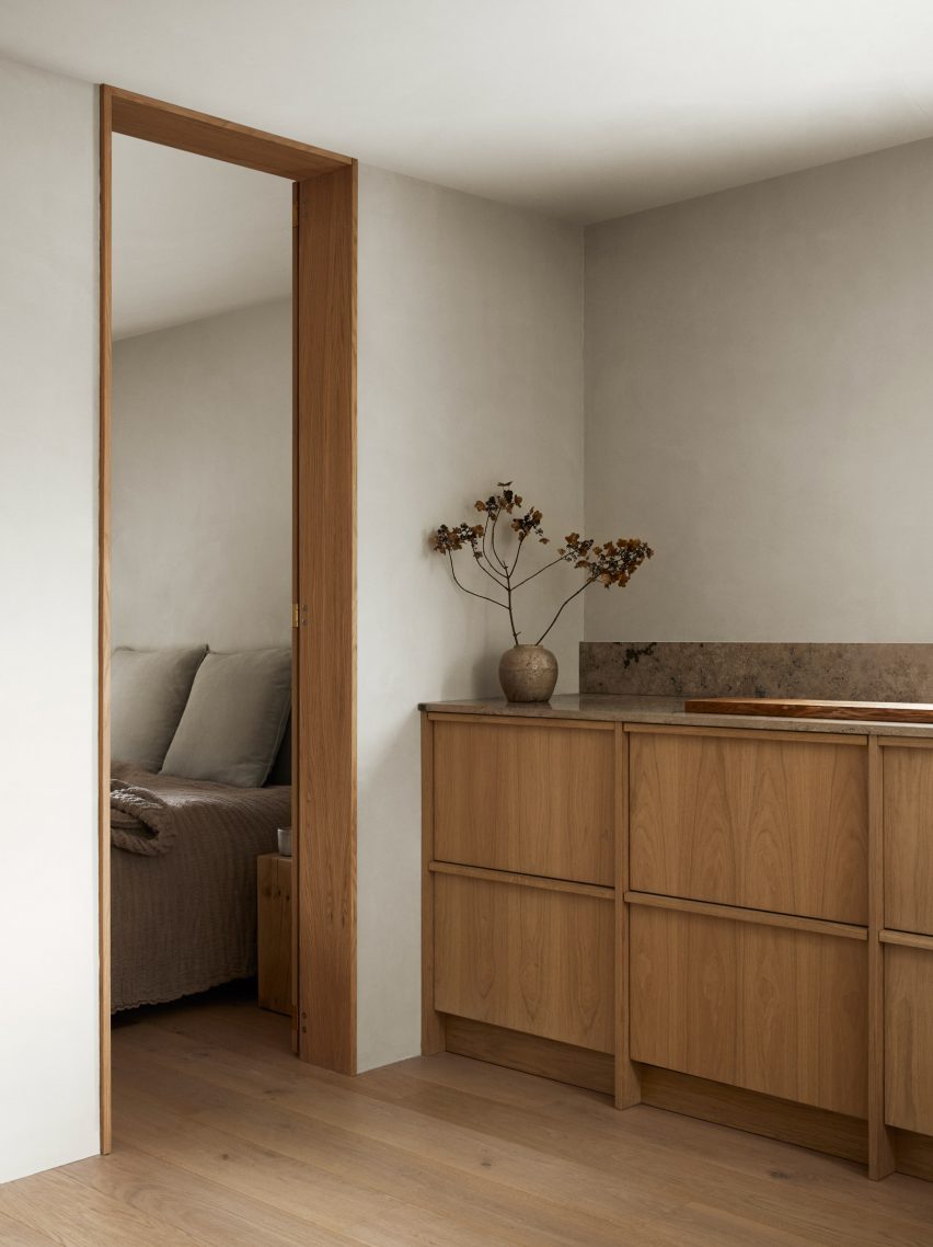 Minimal interiors of forest retreat designed by Norm Architects