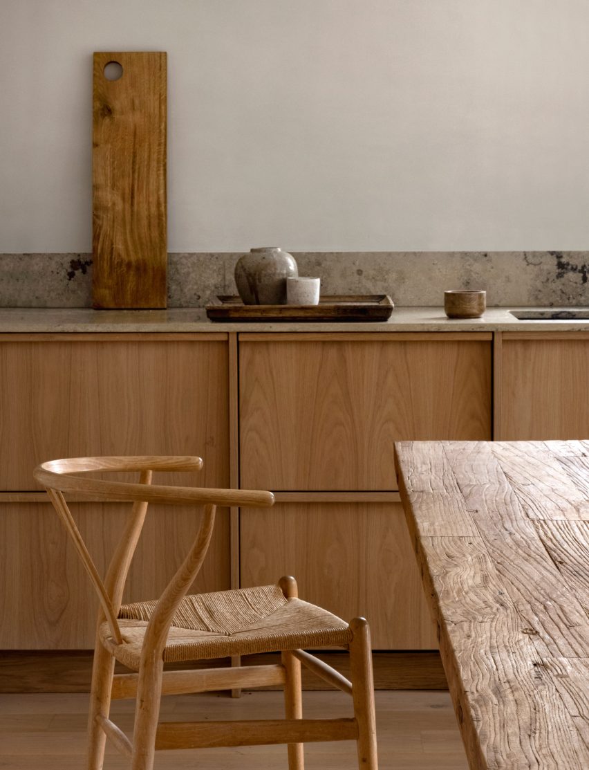 Minimal interiors of forest retreat designed by Norm Architects