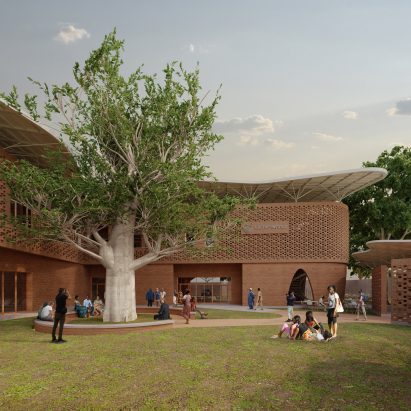 Goehte-Insitut in Dakar, Senegal, by Kéré Architecture