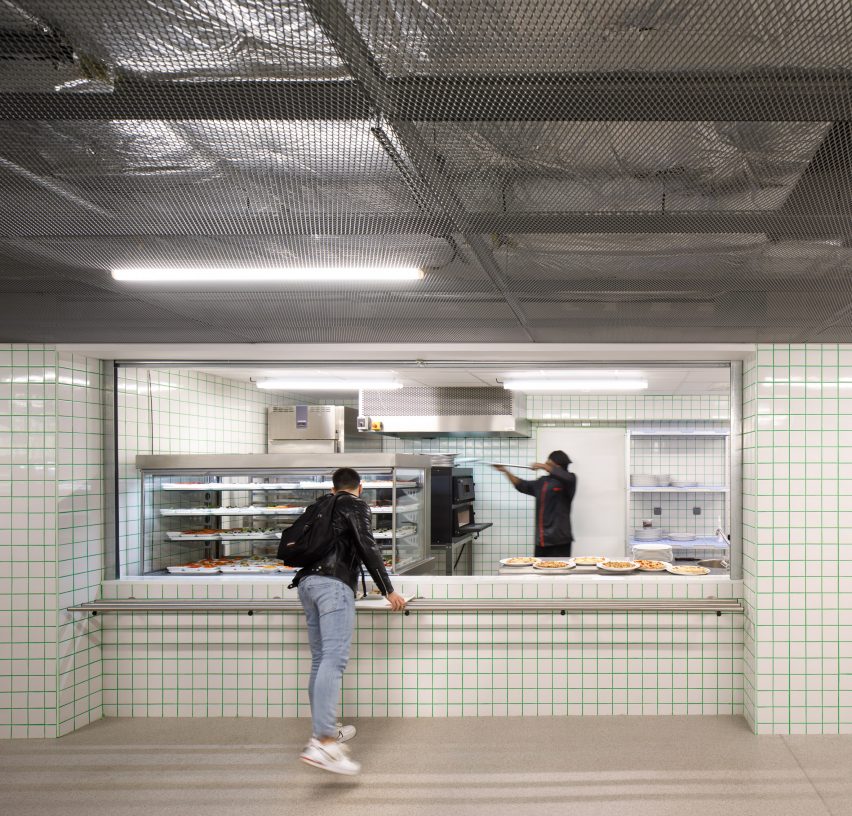 Crous University Refectory was extended and renovated by Graal Architecture