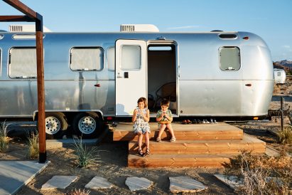 Glamping site in Joshua Tree