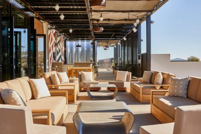 Covered patio