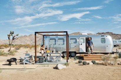 Autocamp Airstream trailer