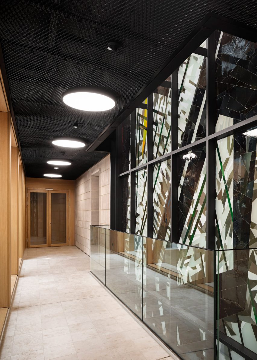 Inside of The Nuremberg Chamber of Commerce and Industry headquarters