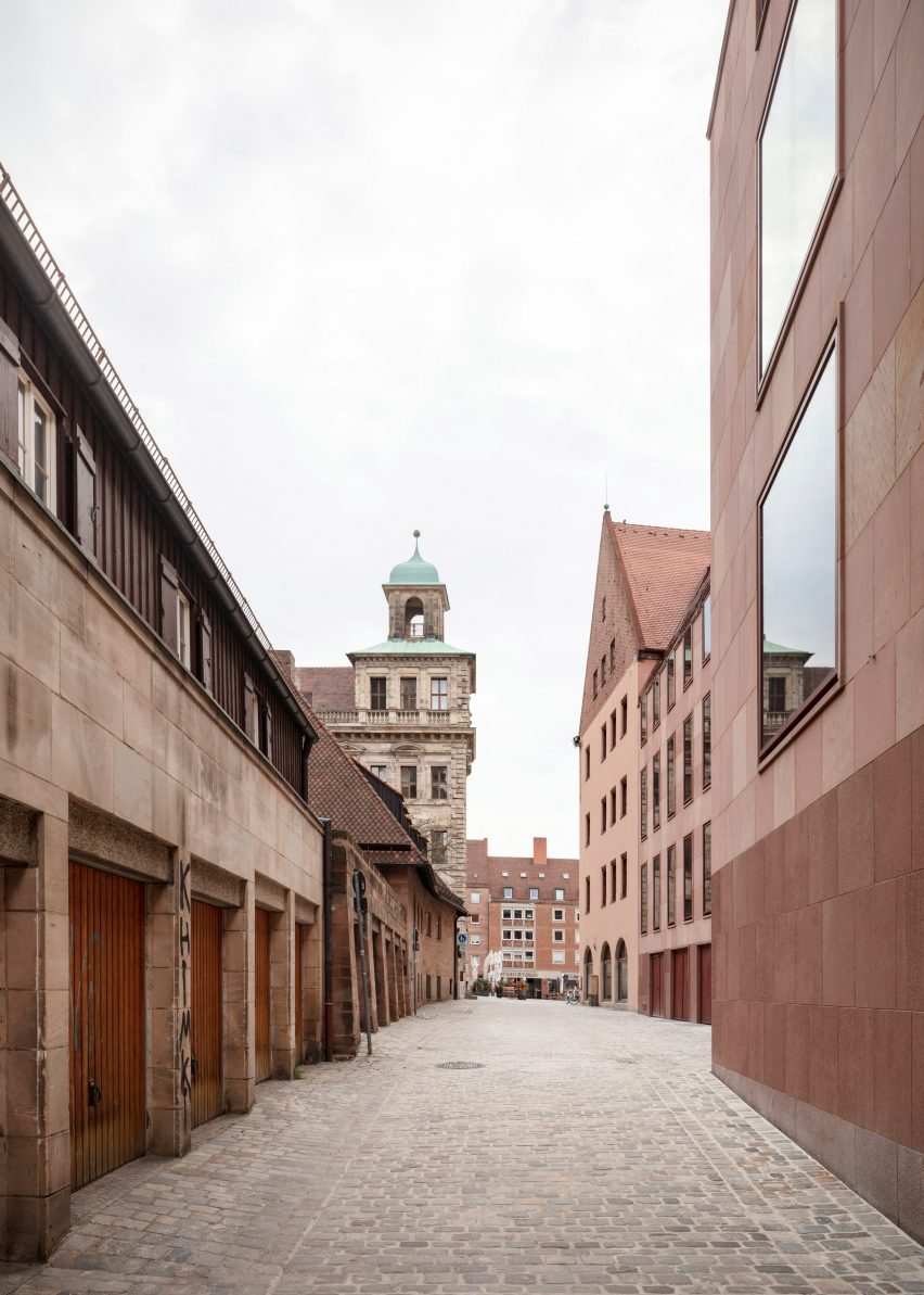 Exterior of Nuremberg's House of Commerce