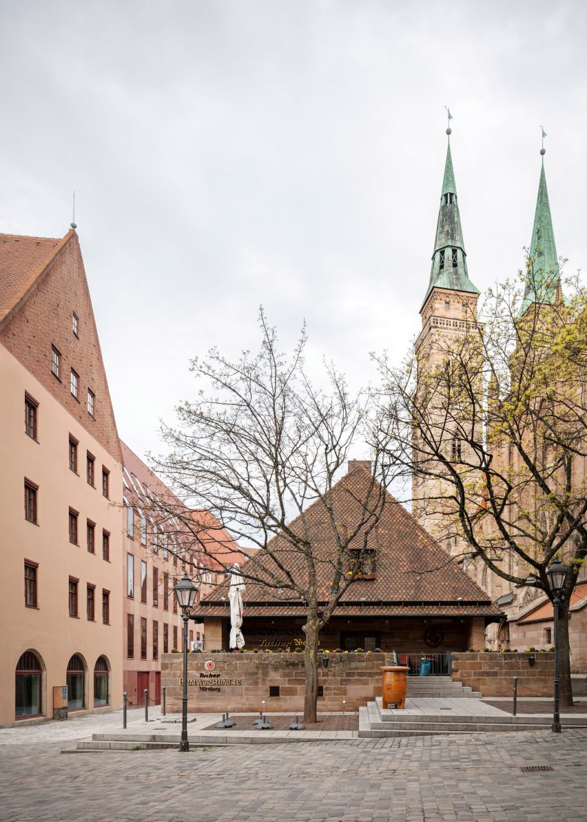 Exterior of Nuremberg's House of Commerce