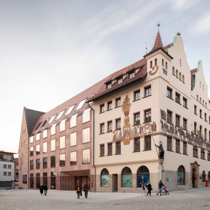 Exterior of The Nuremberg Chamber of Commerce and Industry headquarters