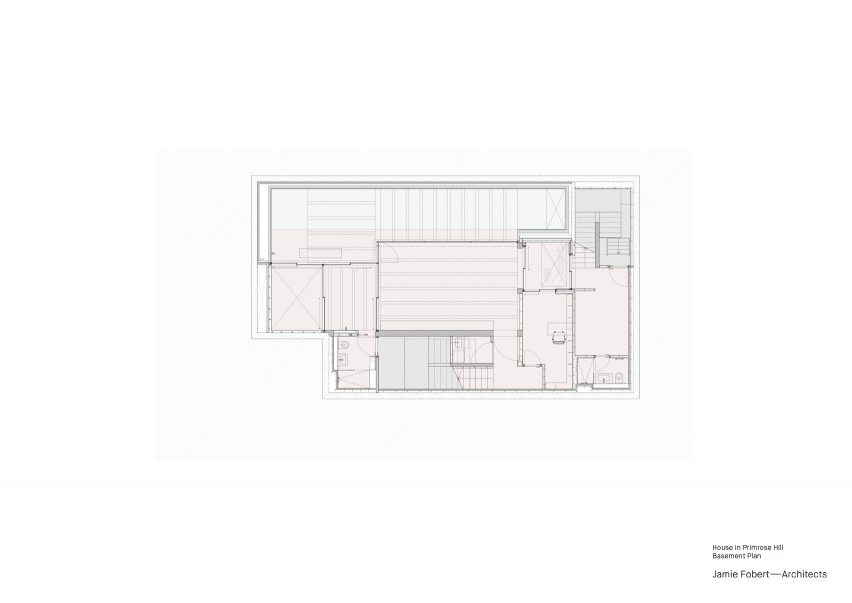 Lower basement floor plan
