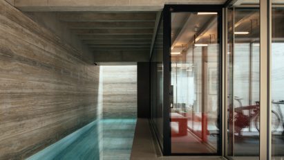 Swimming pool at House in Primrose Hill