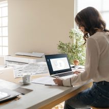 HP large-format printers for remote working