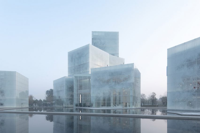 Ice Cubes Cultural Tourist Center by Mathieu Forest Architecte
