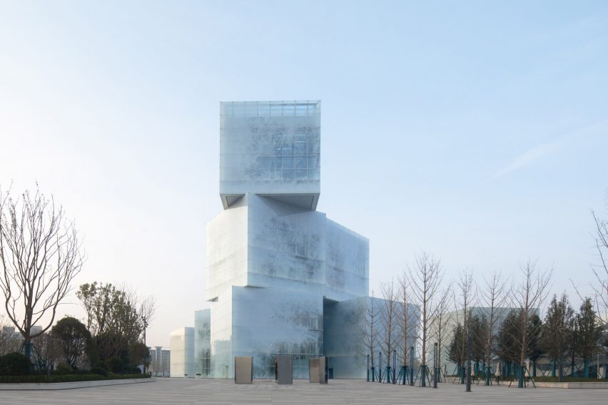 Ice Cubes Cultural Tourist Center in China
