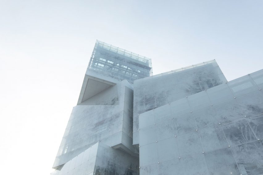 Ice Cubes Cultural Tourist Center in China