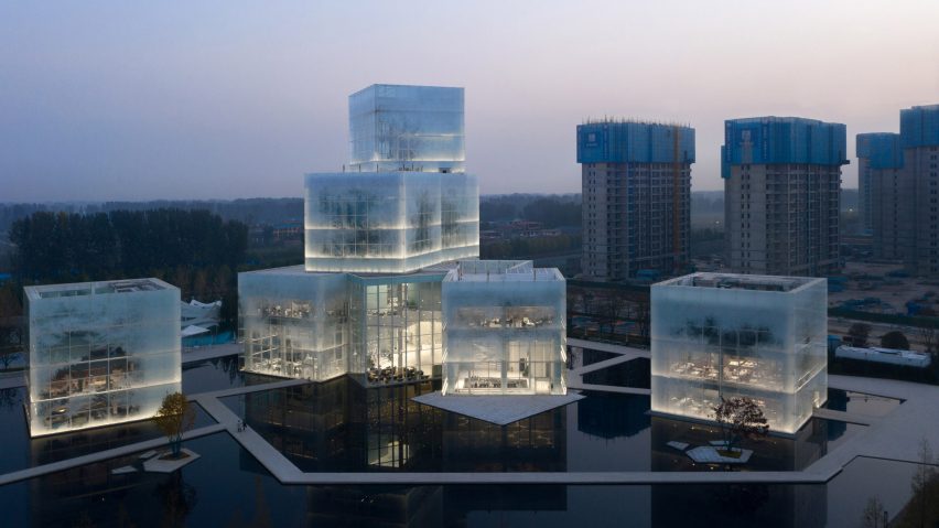 Ice Cubes cultural centre in China