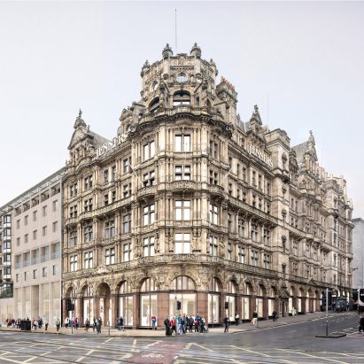 Render of Jennings building renovation