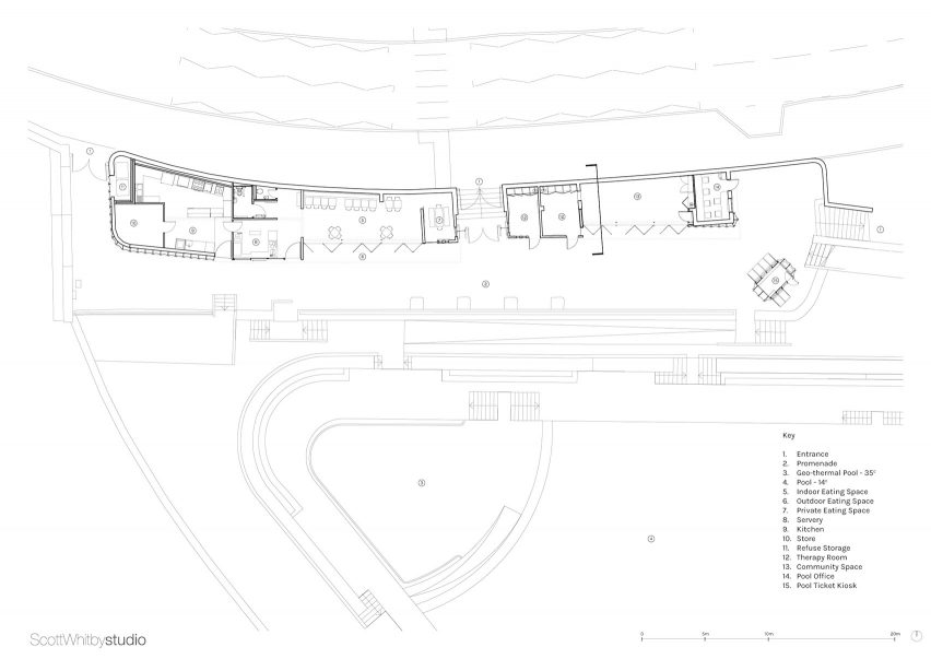 Building plan, Jubilee Pool Penzance