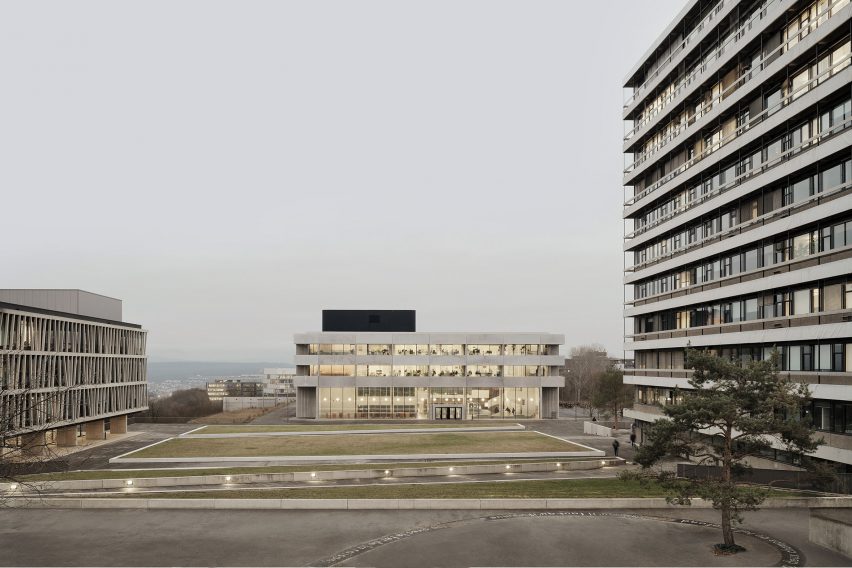 Geo and Environmental Centre is a research centre in Germany that was designed by Kaan Architecten