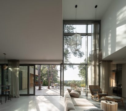 Terrace With a House by the Lake by UGO
