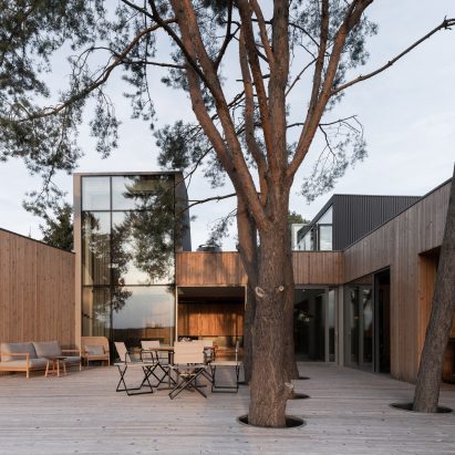 Wooden terrace