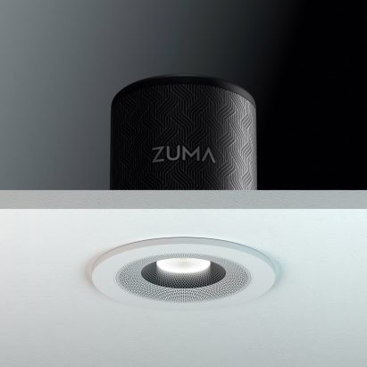 Zuma Lumisonic downlight by Morten Warren