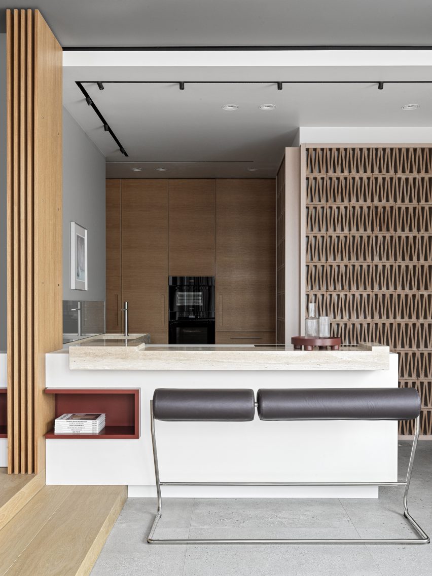 The kitchen area of RS_D apartment