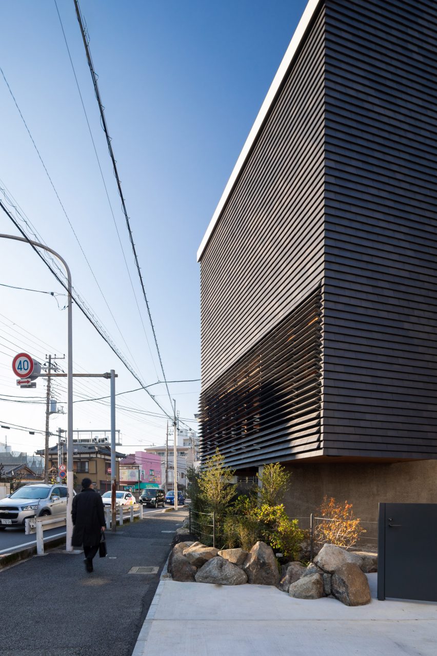 Exterior of Nishiji Project residence by Kompas