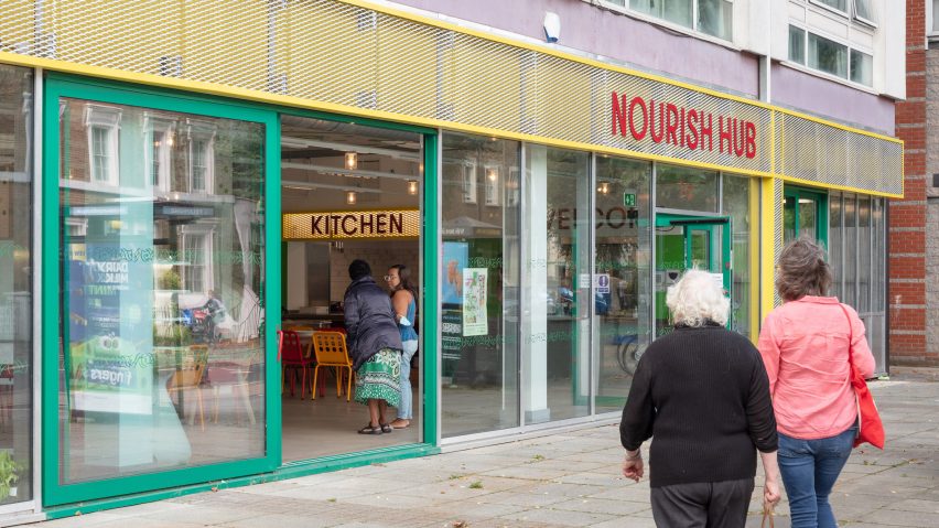 Facade of Nourish Hub by RCKa