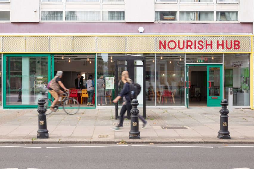 Facade of Nourish Hub by RCKa