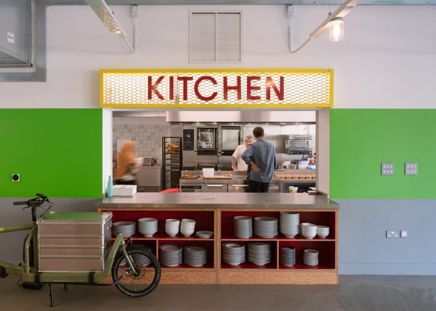 Kitchen counter in Nourish Hub by RCKa