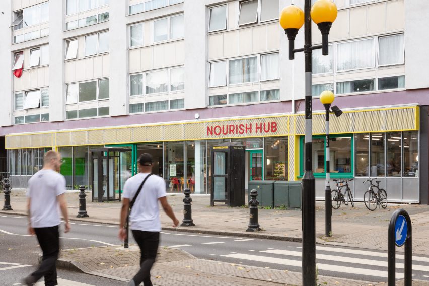 Facade of Nourish Hub by RCKa