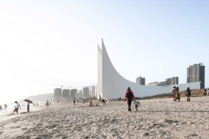 The Seaside Chapel of Jinting Bay is located along the beachfront
