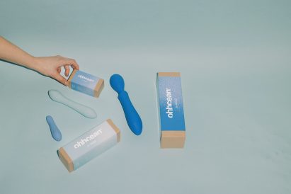 Blue sex toys by Sinful